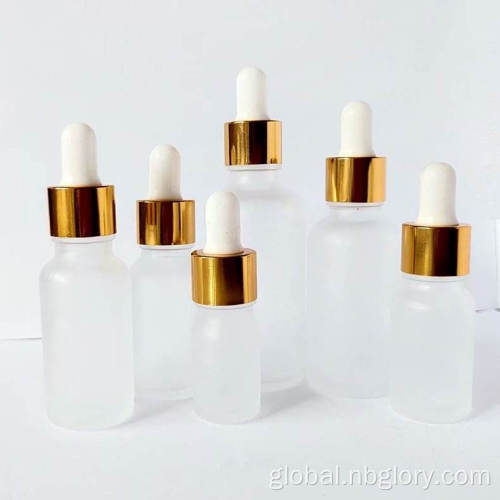 China 5/10/15/20/30/50/100 ml Custom Colorful  Mini Glass Round Dropper Essential Oil Bottle Manufactory